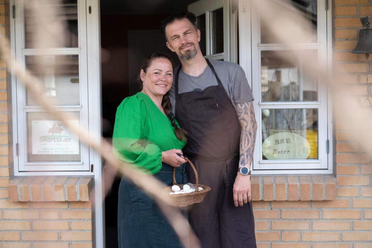 Skortskaer Bondegardsferie Bed & Breakfast Havnsø Eksteriør bilde